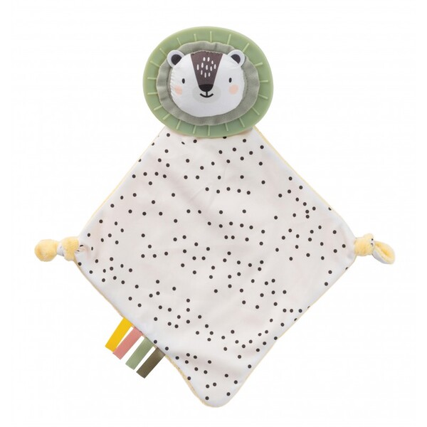 Couverture Bébé 100% Coton Fin - 85x85cm - Motif Ours Mignon - Respirante Pour Nouveau-né Printemps/Été