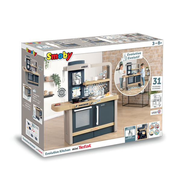 Cuisine De Jeu Pour Enfants Smoby Tefal - Modèle 2022, Jouet D'imitation Dès 3 Ans