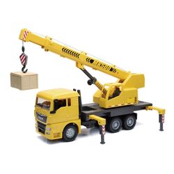 Grande grue de chantier télécommandée 120 cm et 2 véhicules camions Motor & Co R/C | King Jouet France - Véhicules de chantier et tracteurs