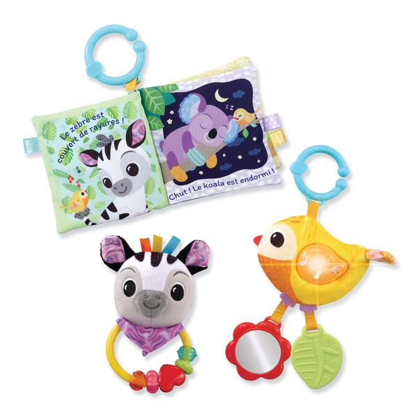 Coffret naissance bébés animaux VTech : King Jouet, Coffret cadeaux,  naissance VTech - Jeux d'éveil