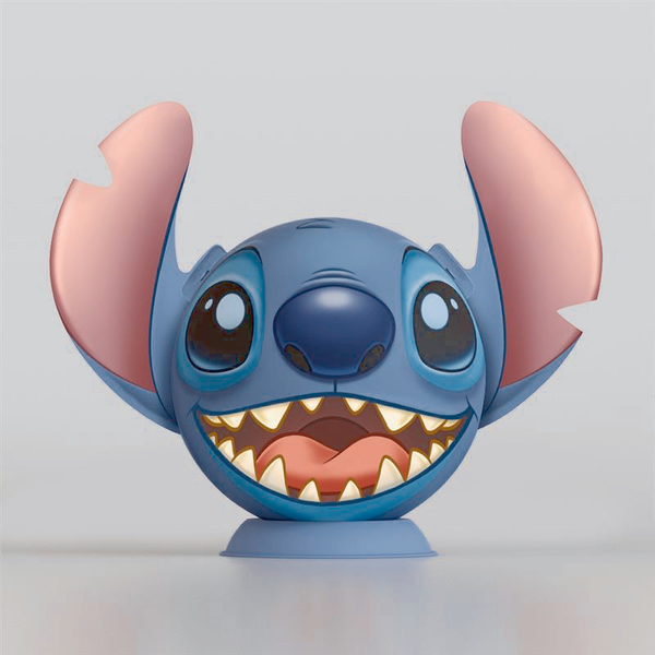 Puzzle 3D rond 72 pièces - Disney Stitch Ravensburger : King Jouet ...