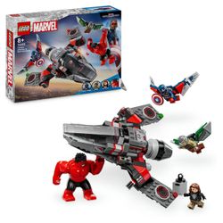76292 - LEGO® Marvel - Captain America vs Hulk rouge