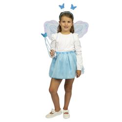 Déguisement papillon bleu avec tutu
