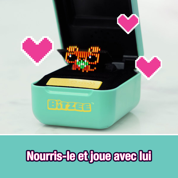 BITZEE - Animal Interactif Digital 3D - Jouet Éducatif Sans Écran - 15 Animaux à Collectionner - Enfant 5+