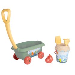 Chariot de plage avec accessoires - Smoby Life