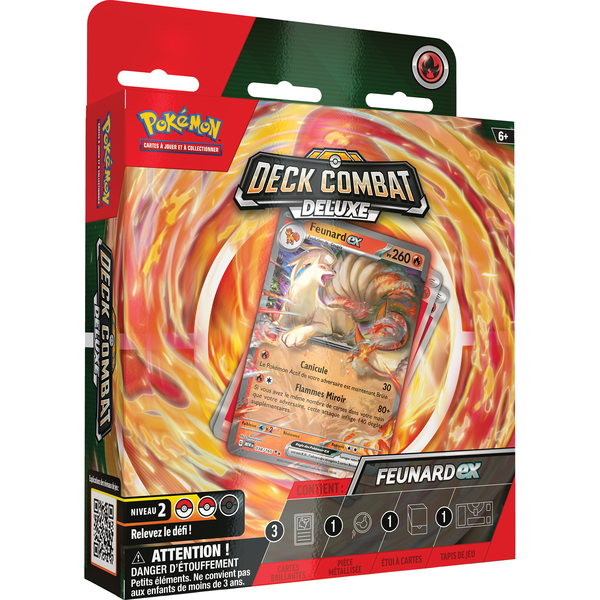Deck De Combat Pokémon Pharamp-ex Ou Lucario-ex - Jeu De Cartes à Collectionner - À Partir De 6 Ans - Modèle Aléatoire - Inclut Carte Exclusive