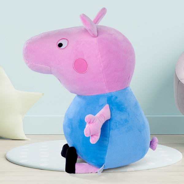 NICOTOY Simba – Peluche Peppa Pig George 31 Cm – Doudou Officiel Licencié – Doux Et Câlin