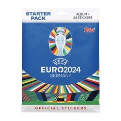 Starter pack autocollants + album - EURO 2024 Officiel