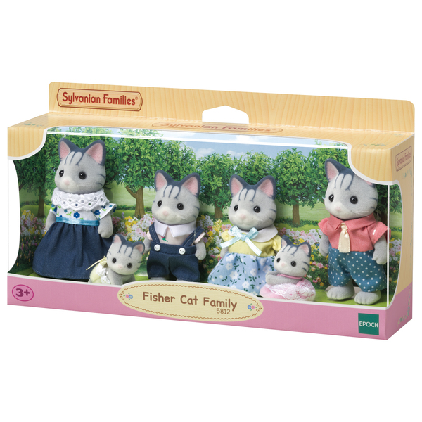 Sylvanian Families - La famille chat pêcheur. 5812 |