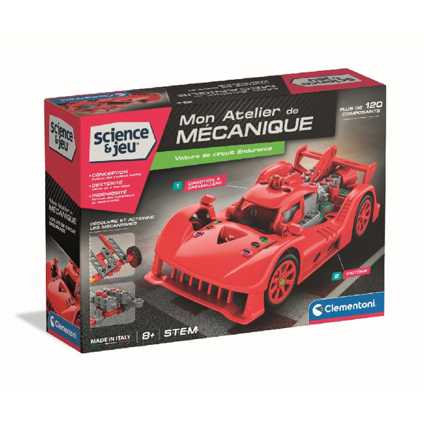 Mon atelier mécanique - Voiture de circuit Endurance Clementoni : King ...