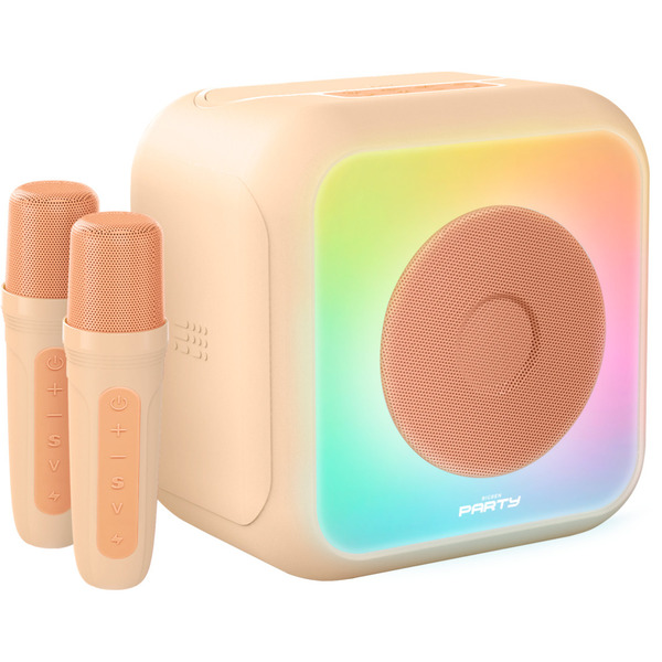 Micro Karaoké Sans Fil Fede Pour Enfants - Avec Effets Lumineux LED | Cadeau Musical Pour Filles Et Garçons 3-12 Ans