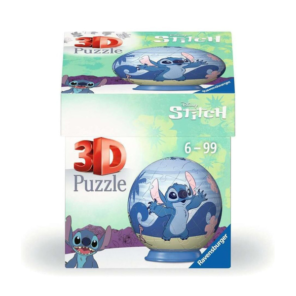 Puzzle 3D Stitch Ravensburger : King Jouet, Puzzles 3D Ravensburger