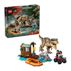 76975 - LEGO® Jurassic World - Le T. rex et l’évasion sur la rivière