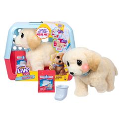 Chien Interactif - Jouet Enfant 2 3 Ans Fille Garçon Cadeau 2 3 Ans Fille Réaliste Chien Peluche Qui Marche et Aboie Robot Réaliste - Jeux - Jouets