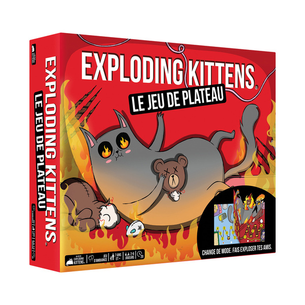 Exploding Kittens : Le Jeu De Plateau Asmodée : King Jouet, Jeux d ...