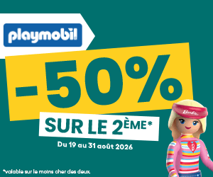 Playmobil : Le 2ème à -50%