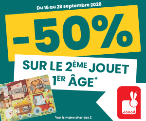 Jouets Janod : Le 2ème à -50%