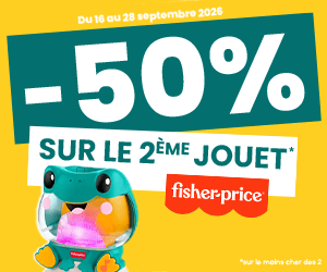 Fisher-Price : Le 2ème à -50%