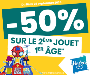 Héros petits Hasbro : Le 2ème à -50%