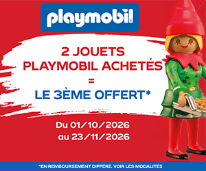 Le 3ème jouet Playmobil remboursé