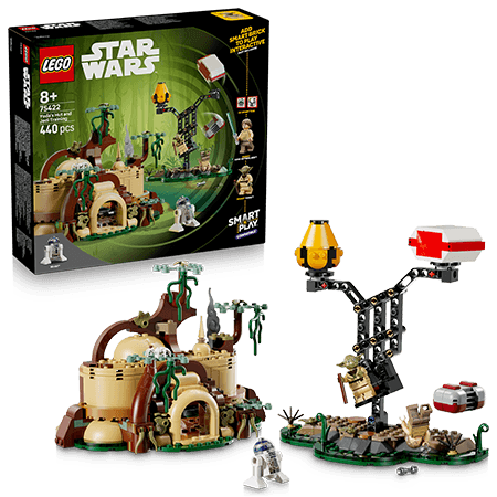 LEGO® Star Wars TM - SMART Play™ : la hutte de Yoda et l’entraînement Jedi