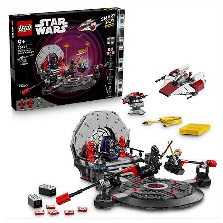 LEGO® Star Wars TM - SMART Play™ : duel dans la salle du trône et chasseur A-Wing™