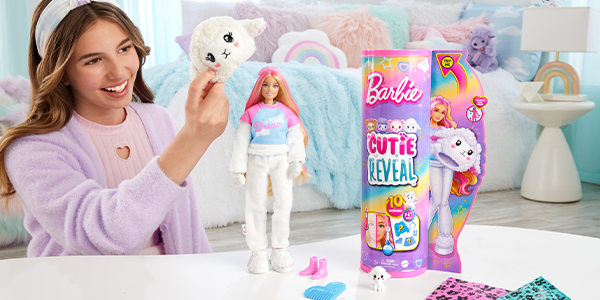 Les poupées Barbie Color Reveal et Pop Reveal