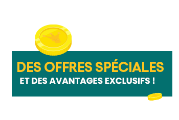 Disposez d'avantages fidélité dans tous les catalogues