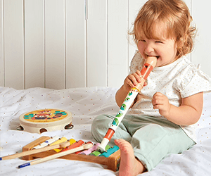 l'éveil de bébé par la musique