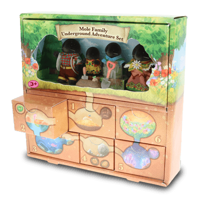 Coffret La famille Taupe